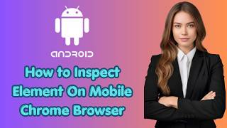 How to Inspect Element On Mobile Chrome Browser  Android (Latest Update)