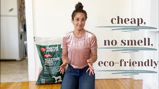 Finally, a cat litter I love! PINE PELLET LITTER