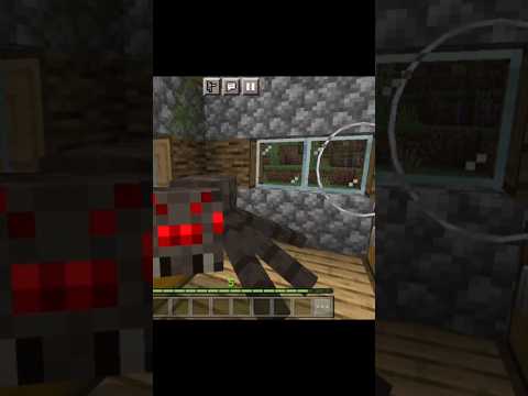 Mr.Ansh.YT99 - When a Spider gets inside your Minecraft house | #shorts