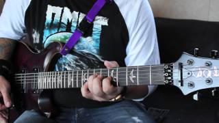 Between the Buried and Me "Telos" guitar demonstration - Dustie Waring