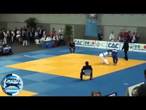 European Judo Championship U20 Porec 2012 Semifinal -60kg KALASHAOV Zaur (RUS)-KABA  (TUR)
