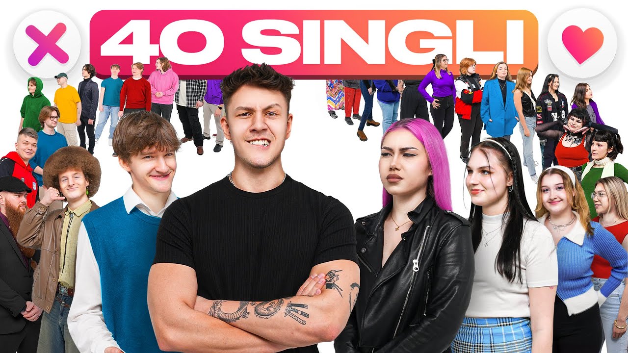 40 SINGLI RANDKUJE ZE SOBĄ NA OCZACH NIEZNAJOMYCH