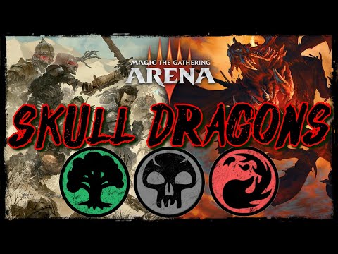 All My Skeletons Are Dragons | MTG Arena - Jund Skeleton Swarm Dragon Jank Deck Standard 2022