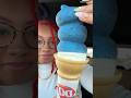 Dairy Queen Crunchin Cookie Dipped Cone 🩵 Mukbang