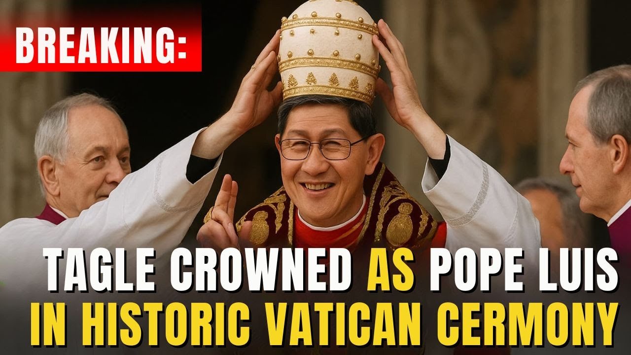 Breaking: Tagle Crowned As Pope Luis I In Historic Vatican Ceremony!