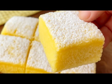 Lemon Cloud Cake: Gluten-Free 🍋 In 3 Minutes - Easy, Light, Delicious