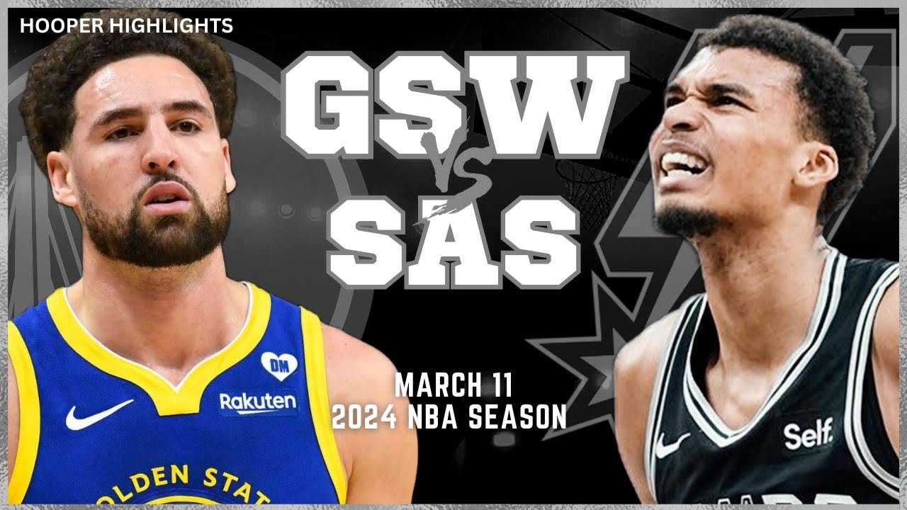 12.03.2024 | San Antonio Spurs 102-112 Golden State Warriors