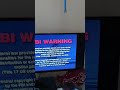 Opening Of Best Of Thomas 2001 Failed