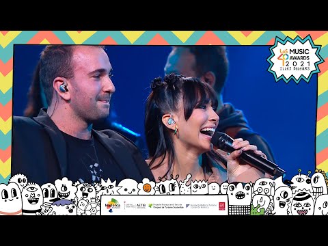 AITANA y ZZOILO levantan al público con Mon Amour (Remix) en LOS40 Music Awards 2021 | LOS40