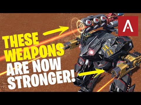 War Robots - Fenrir with NEW Energy Weapons. What is it’s Full Potential? WR Max Gameplay