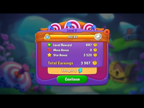 @Fishdom Challenge Level 3 Stage 3 Completed