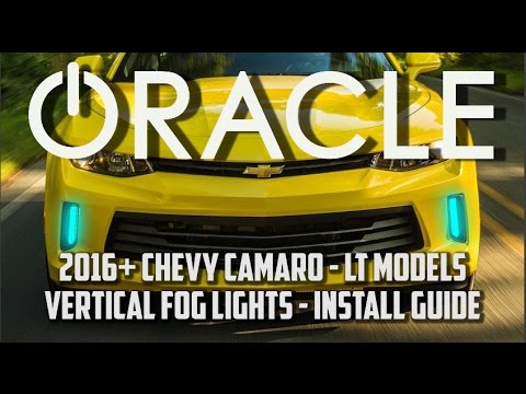 2016+ Camaro LT - ORACLE Fog Lights RGB Mod Install Guide