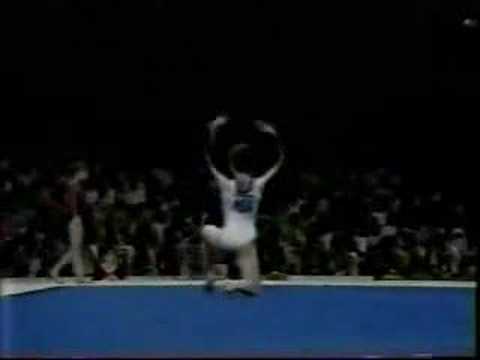 Hope Spivey - 1988 Olympics Team Compulsories - Floor Exercise