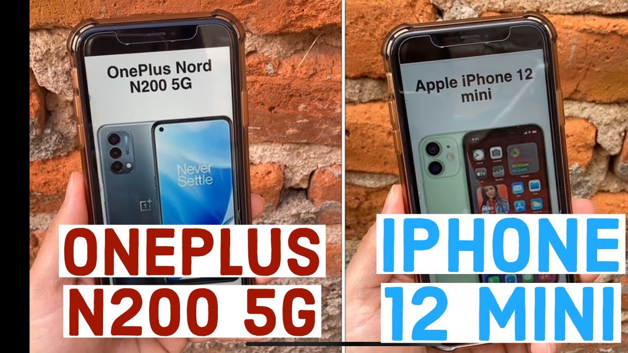 OnePlus Nord N200 5G vs iPhone 12 Mini (2021 review and comparison)