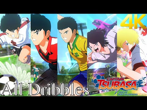 Captain Tsubasa: RONC (PS5) - All Dribbles + Slow Motion | Rise of New Champions