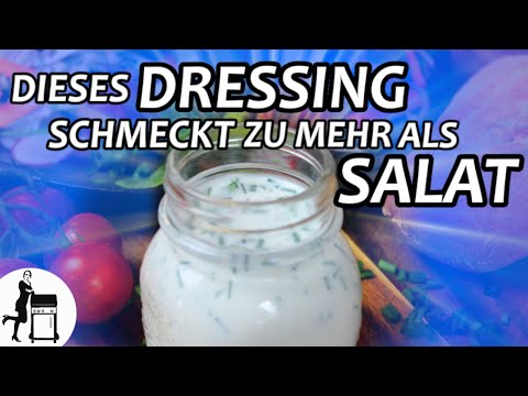 Ranch Dressing Rezept: universelle Salatsoße & Dip & mehr!