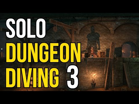 ESO SOLO Dungeon Diving - ⚔ HYBRID NIGHTBLADE Edition! ⚔