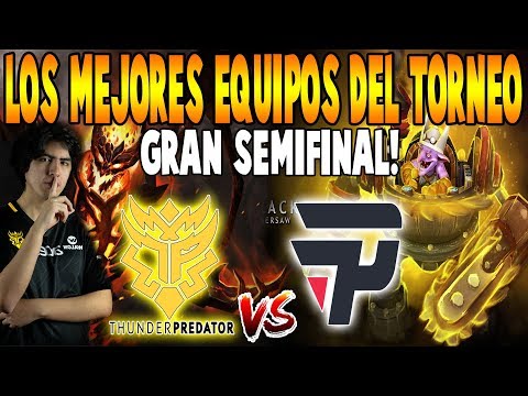 THUNDER vs PAIN [BO3] - SEMIFINAL "Los Mejores Equipos del Torneo" - RAMPAGE SERIES #6 DOTA 2
