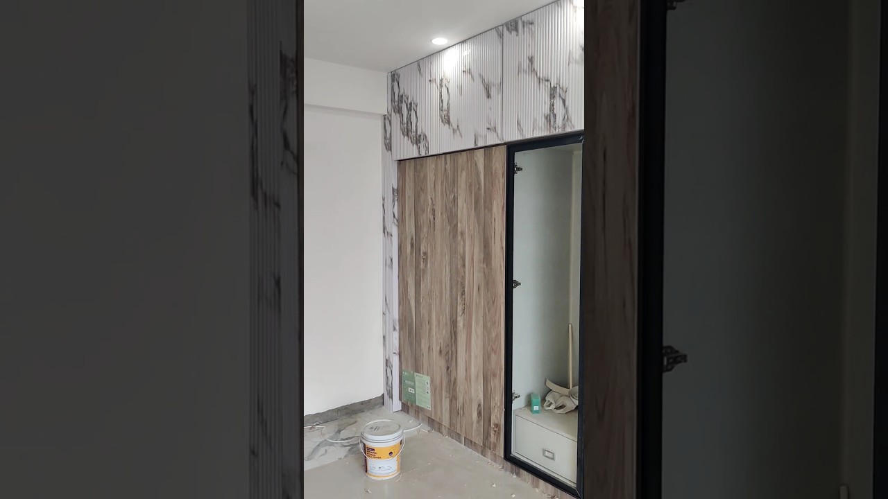 wardrobe design for bedroom||Wardrobe Makeover: Affordable Ideas for a Stylish Bedroom#interior