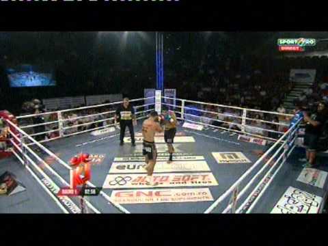 Hakan Aksoy (Turkey) vs Andrei Stoica (Romania) Superkombat Varna 7 july iulie 2012