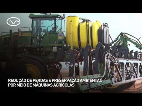 Redução de perdas e preservação ambiental por meio de máquinas agrícolas