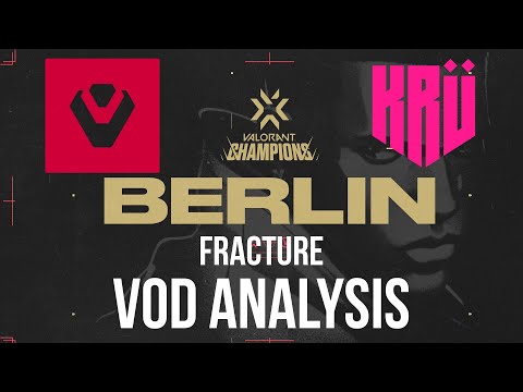 VOD ANALYSIS: GAME 1 Sentinels vs KRU VCT - VALORANT CHAMPIONS