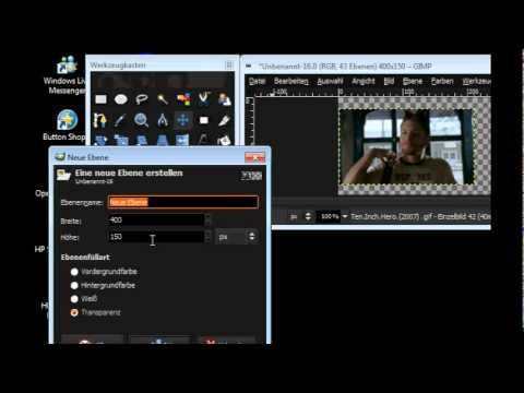 Animation mit Video in GIMP erstellen