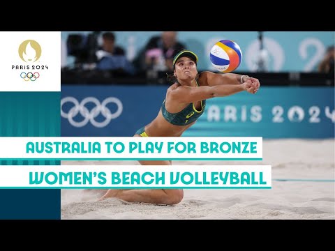 Clancy and Artacho del Solar to Play for Bronze🥉 | Women's Beach Volleyball | #Paris2024 Highlights