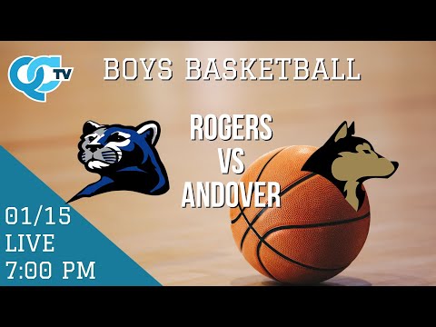 Boys Basketball: Rogers @ Andover 01-15-2026 | Andover High School | QCTV