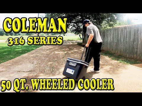 Coleman 316 Series 50 Qt Wheeled Cooler Review