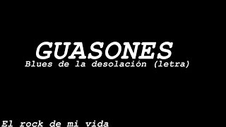 Blues de la Desolación Lyrics English Translation