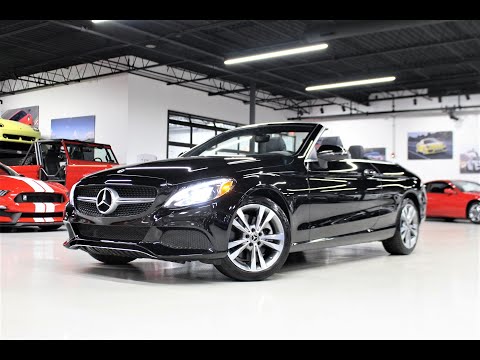 2018 Mercedes Benz C300 Convertible! 4MATIC AWD! $56K MSRP and 1 Owner!