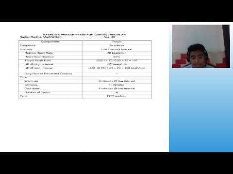 Exercise Prescription