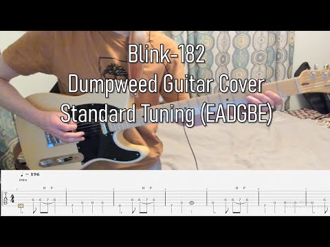 Blink 182 - Dumpweed Guitar Cover (with Play Along Tab in Video)