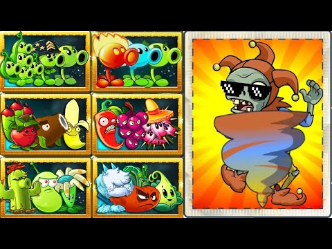 PvZ 2 Random Team Plants Vs Team Jester Zombie LEVEL 10 - Which Team Plant Will Win?