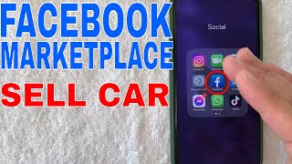 ✅  How To Create Vehicle Car Listing On Facebook Marketplace 🔴