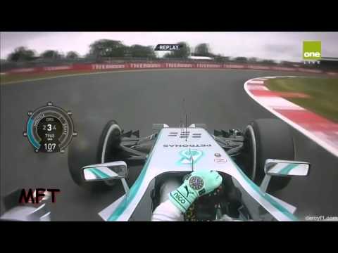 F1 2014 Silverstone | Nico Rosberg Pole Lap onboard