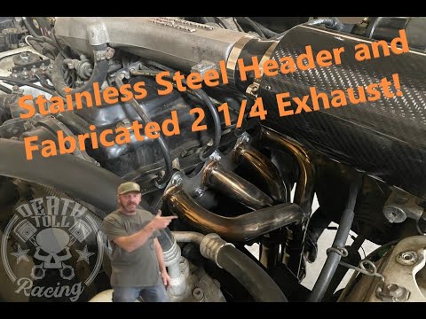 E10- Geo Tracker / Suzuki Sidekick Header and Fabricated Exhaust Install 8V 4x4 Budget Build!