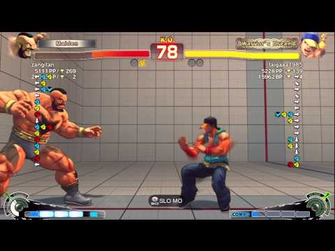 Zangitan (Zangief) vs Taiga (Yun) - AE 2012 Matches *720p*