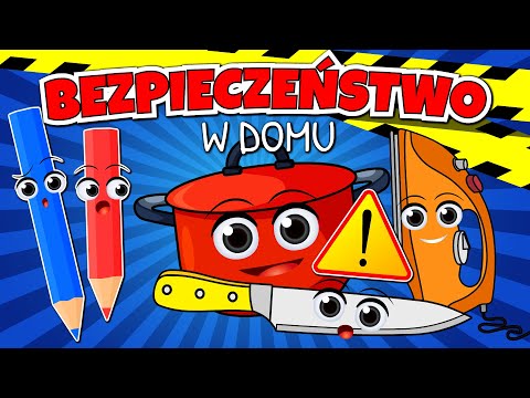 🚨⚠️ BEZPIECZEŃSTWO W DOMU ⚠️🚨 Film edukacyjny dla dzieci z Kredką
