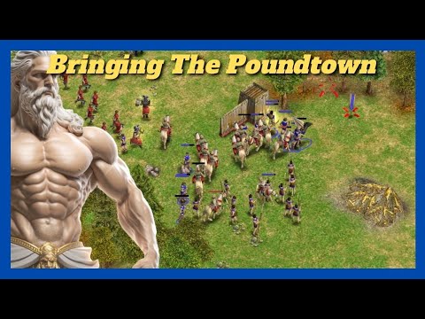 Zeus Meets Poundtown | 1v1 Zeus vs Odin #aom #ageofempires
