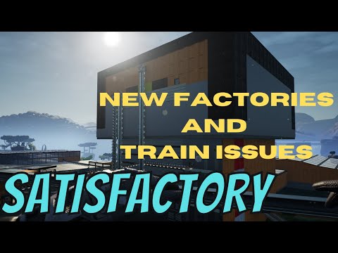 Satisfactory Update 5 Super Computers and Train issues