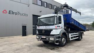 Mercedes-Benz Axor 1828 (BELGIAN TRUCK / HIAB 122 E / MANUAL GEARBOX / FULL ST dump truck | Image 4 - Autoline