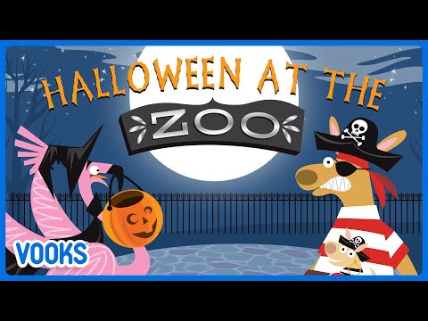 Halloween Read Aloud Kids Book: Halloween at the Zoo! | Vooks Narrated Storybooks