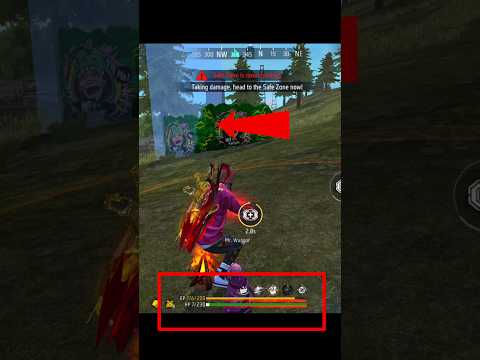 1 VS 1 Situation 🥵 No Gun Ammo | Last Zone Shrink 😱 Healing Battle #shorts #freefireshorts