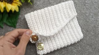 Crochet Wide Wallet