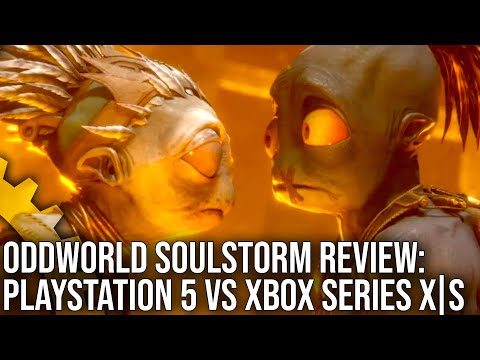 Oddworld Soulstorm Enhanced Edition: PS5 vs Xbox Series X/S Tested!