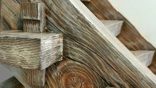 Building a Timber Frame Staircase - Timber framing - Woodworking
