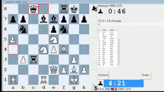 Standard Chess #52: IM Bartholomew vs. shanya (Catalan Opening)