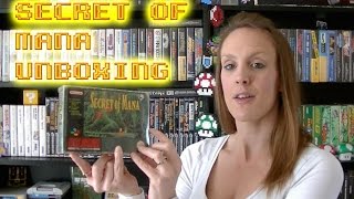 Secret of Mana Unboxing on the SNES/ PAL Version